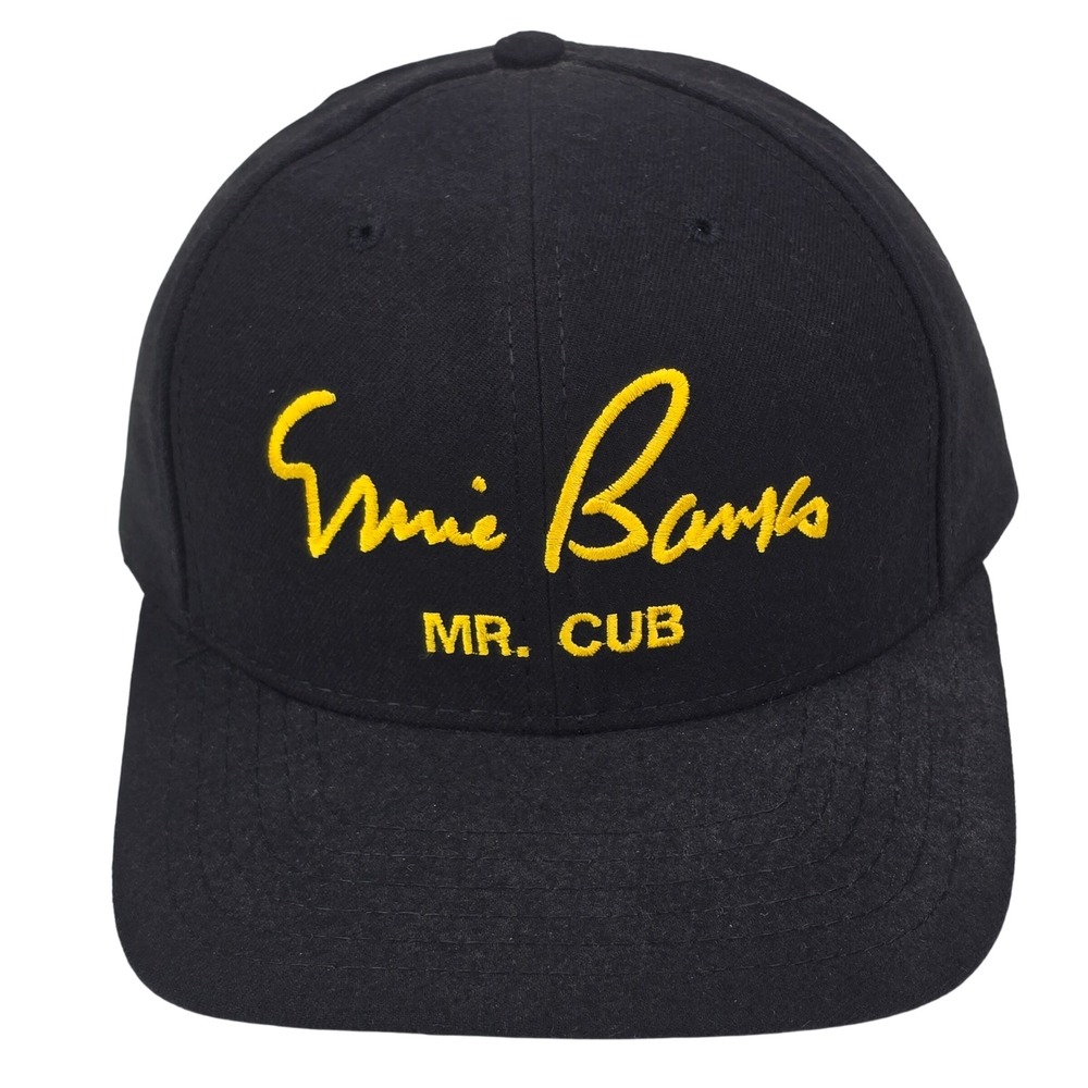 Ernie Banks Mr Cub Baseball‎ Hat OSFA American Needle Snapback USA Chicago Cubs
